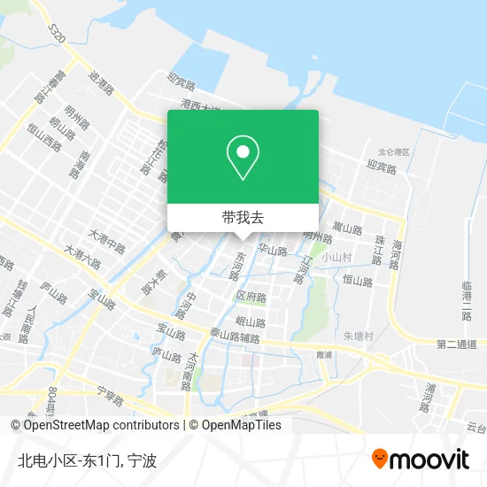 北电小区-东1门地图