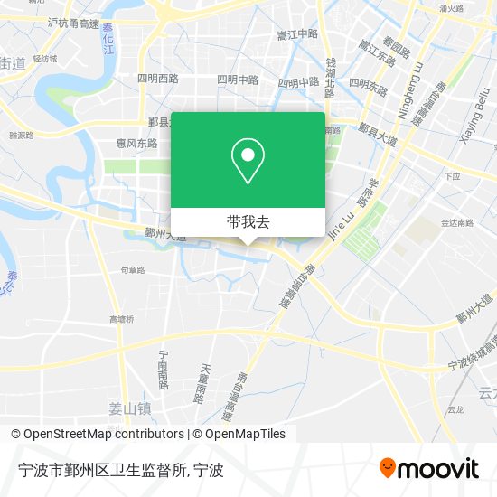 宁波市鄞州区卫生监督所地图