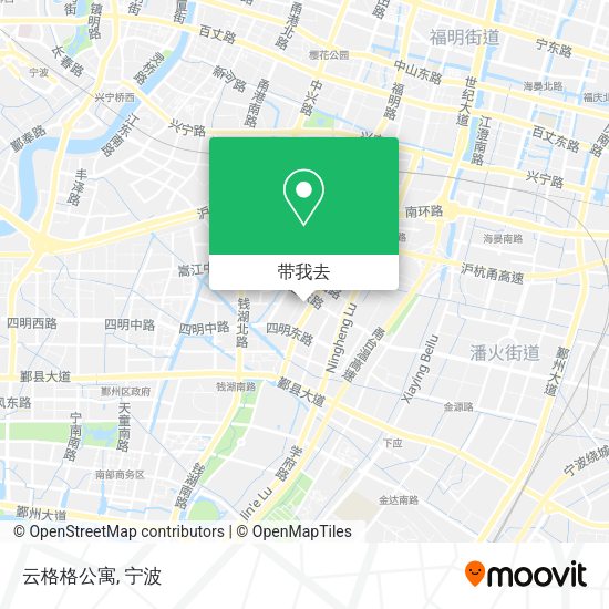 云格格公寓地图