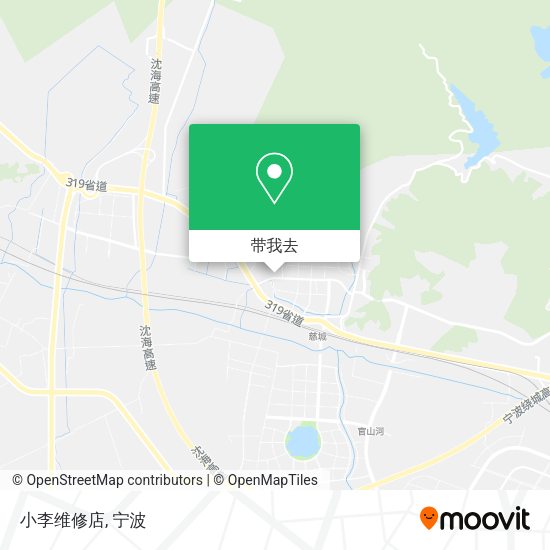 小李维修店地图