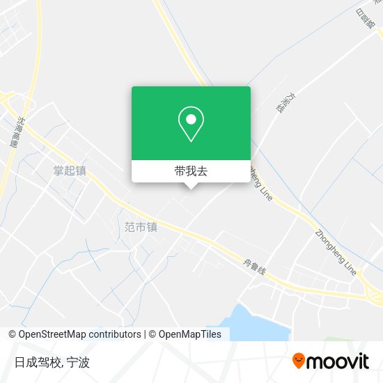 日成驾校地图