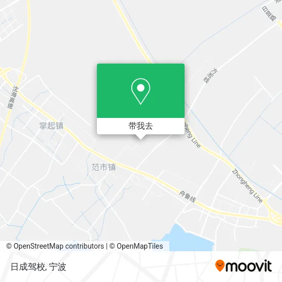 日成驾校地图