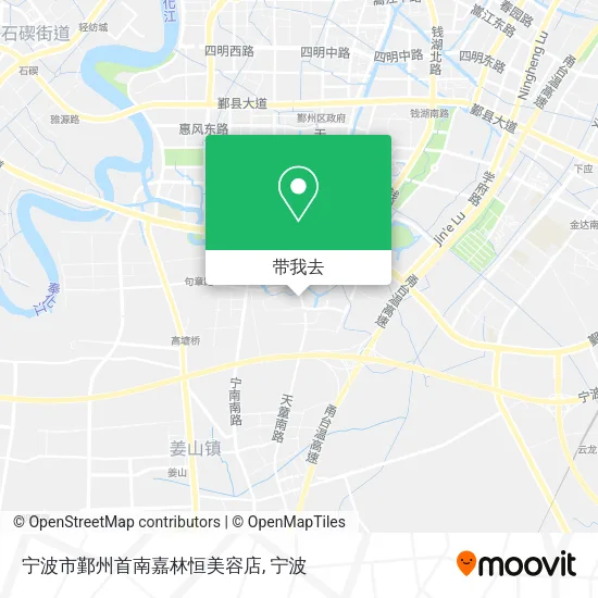 宁波市鄞州首南嘉林恒美容店地图