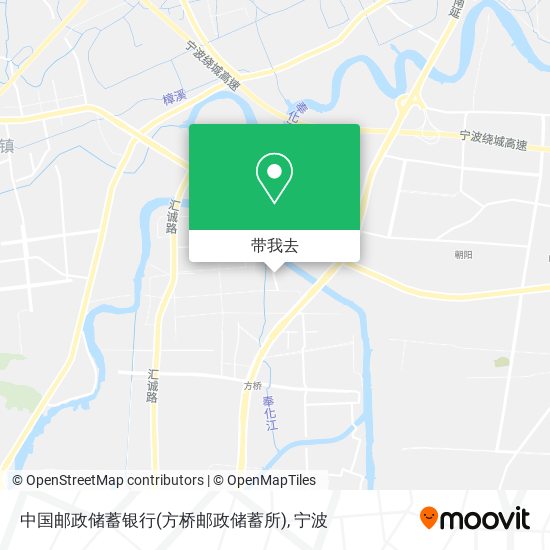 中国邮政储蓄银行(方桥邮政储蓄所)地图