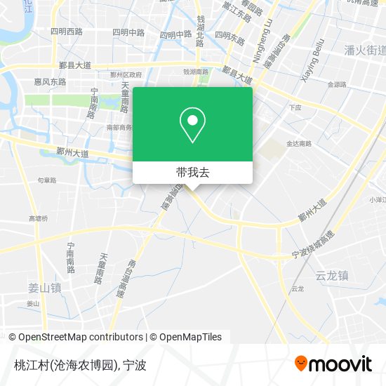 桃江村(沧海农博园)地图