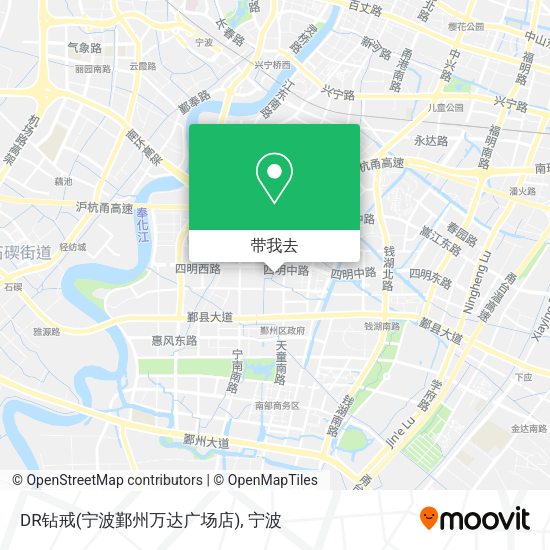 DR钻戒(宁波鄞州万达广场店)地图