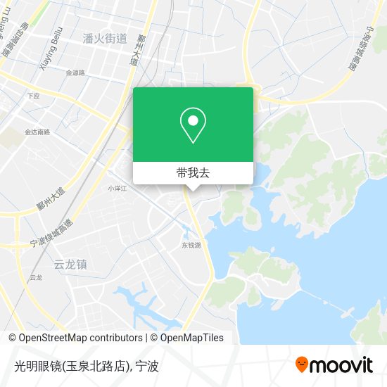 光明眼镜(玉泉北路店)地图