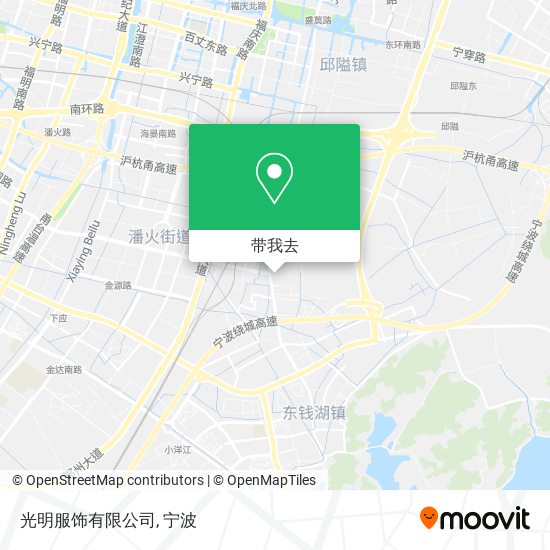 光明服饰有限公司地图