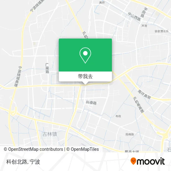 科创北路地图