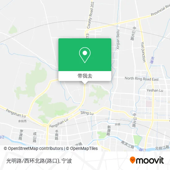 光明路/西环北路(路口)地图