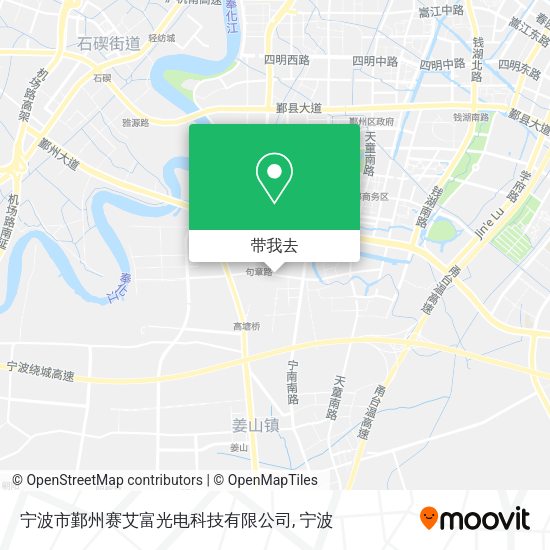 宁波市鄞州赛艾富光电科技有限公司地图
