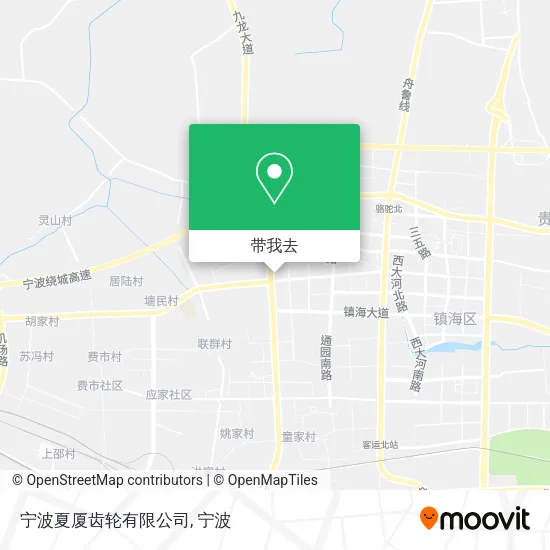宁波夏厦齿轮有限公司地图