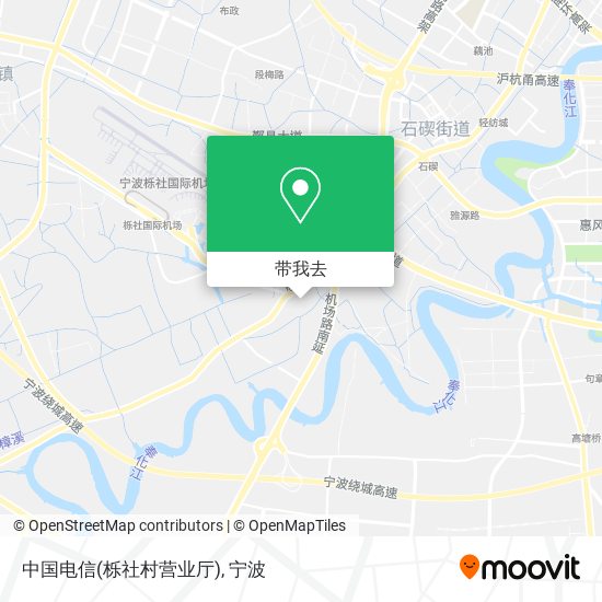 中国电信(栎社村营业厅)地图