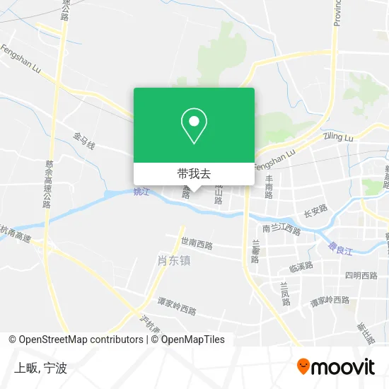 上畈地图