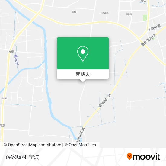 薛家畈村地图