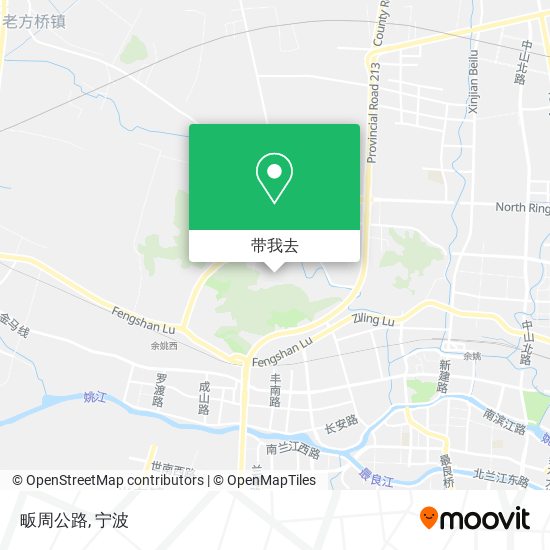 畈周公路地图