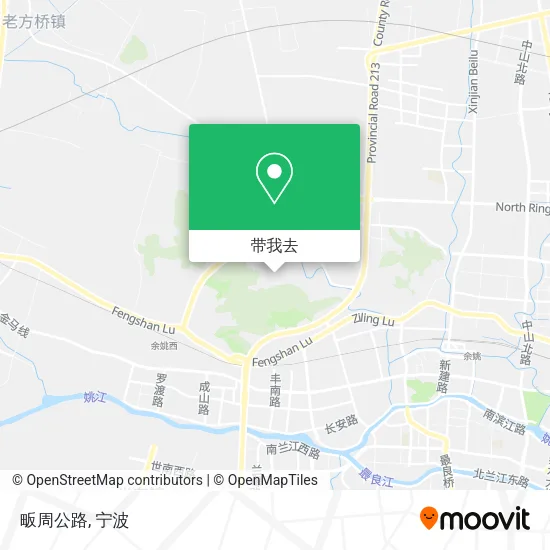 畈周公路地图