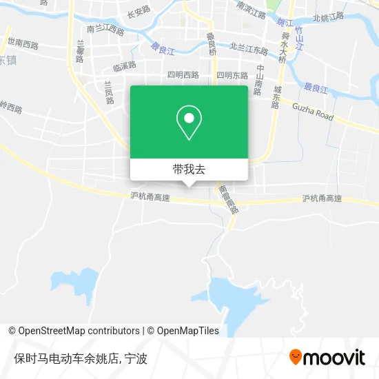 保时马电动车余姚店地图
