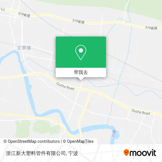 浙江新大塑料管件有限公司地图