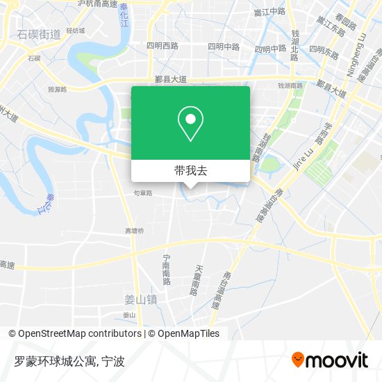 罗蒙环球城公寓地图