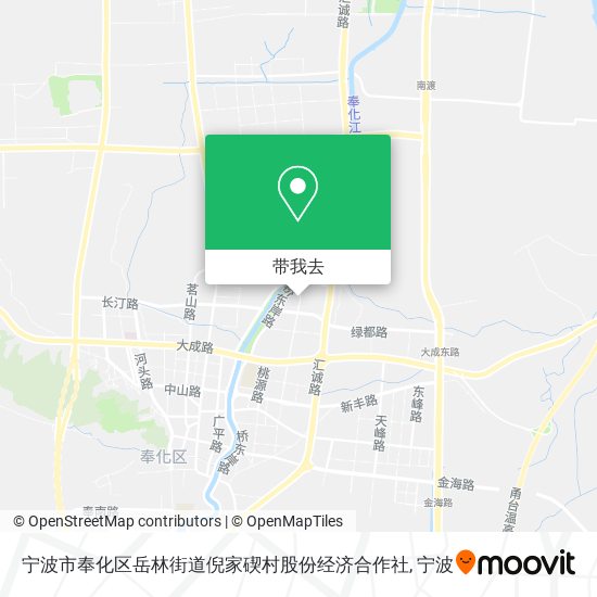 宁波市奉化区岳林街道倪家碶村股份经济合作社地图