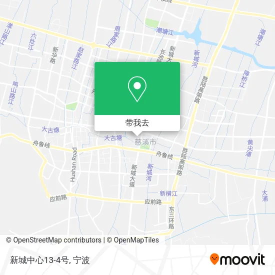 新城中心13-4号地图