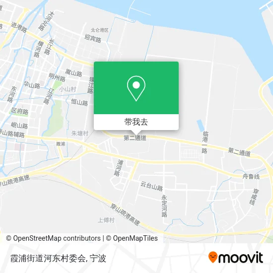 霞浦街道河东村委会地图