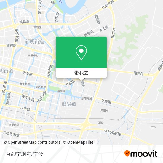台能宁玥府地图