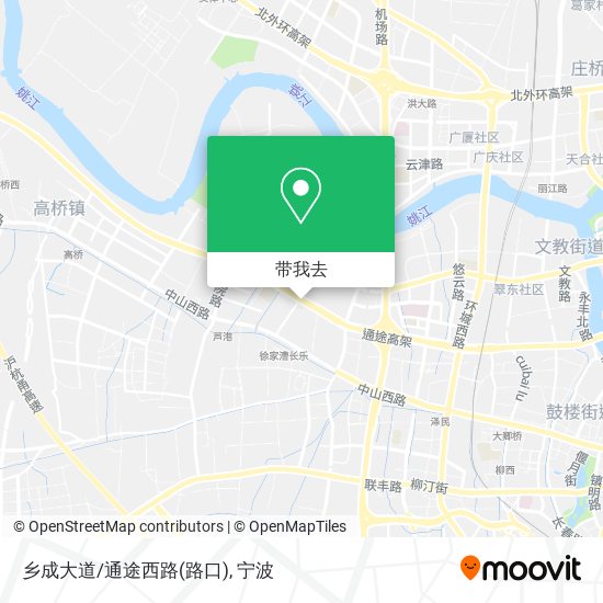 乡成大道/通途西路(路口)地图