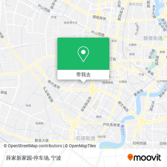 薛家新家园-停车场地图