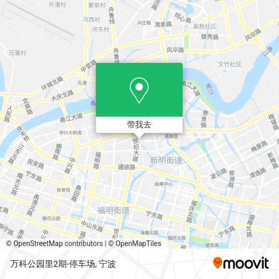 万科公园里2期-停车场地图
