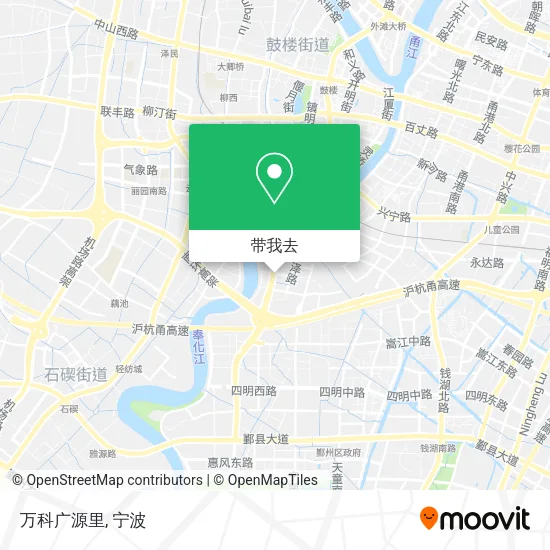 万科广源里地图