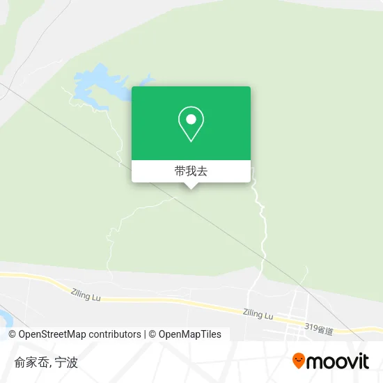 俞家岙地图