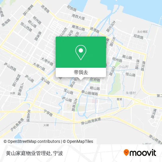 黄山家庭物业管理处地图
