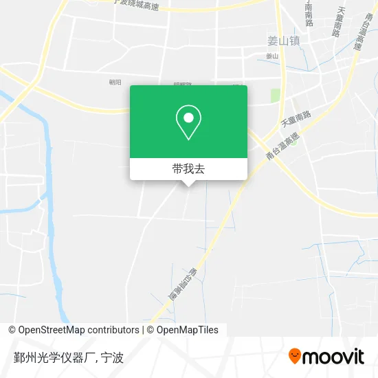 鄞州光学仪器厂地图