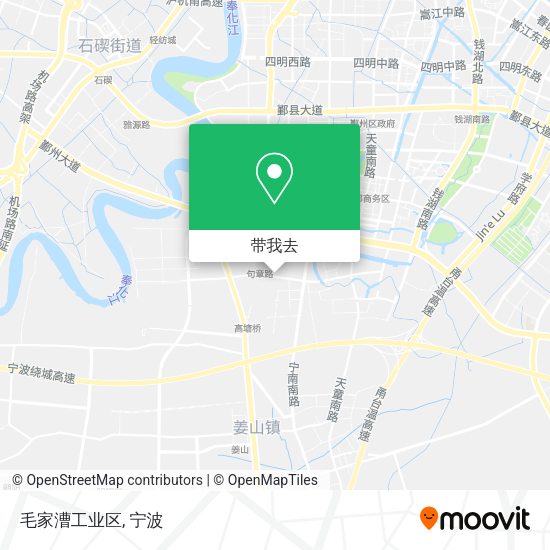 毛家漕工业区地图