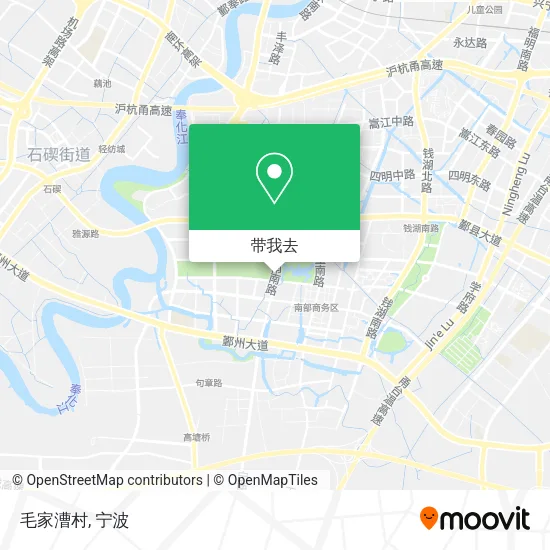 毛家漕村地图