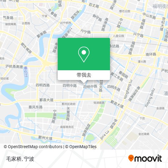 毛家桥地图