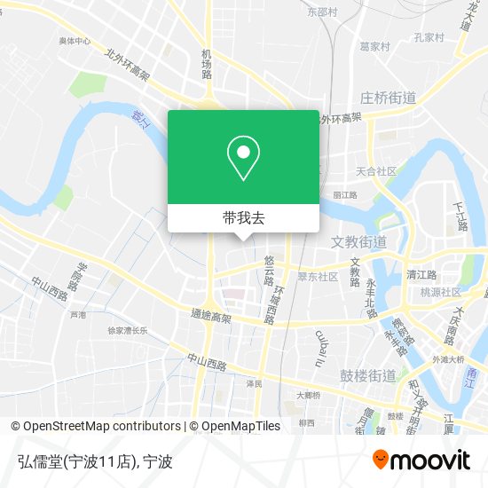 弘儒堂(宁波11店)地图