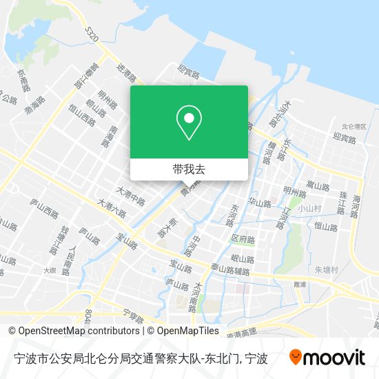宁波市公安局北仑分局交通警察大队-东北门地图