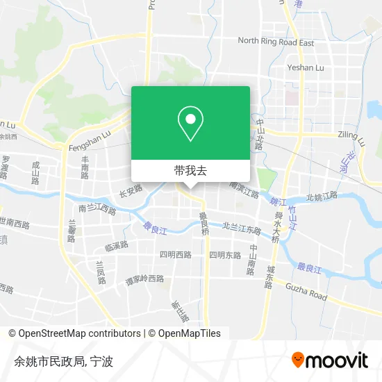 余姚市民政局地图