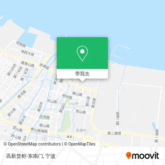 高新货柜-东南门地图