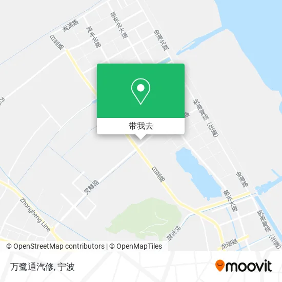 万鹭通汽修地图