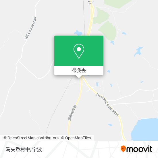 马夹岙村中地图