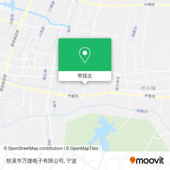 慈溪市万捷电子有限公司地图