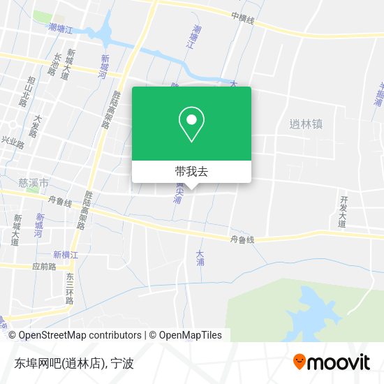 东埠网吧(逍林店)地图