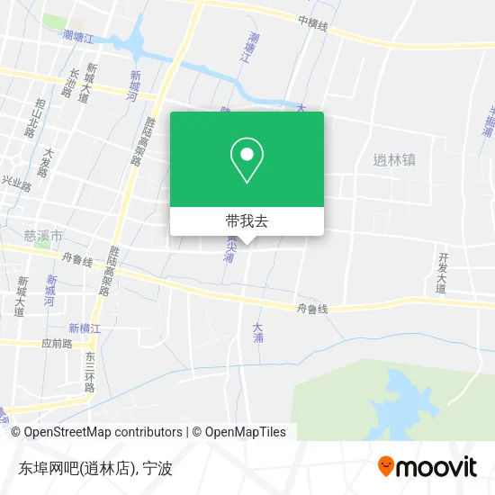 东埠网吧(逍林店)地图