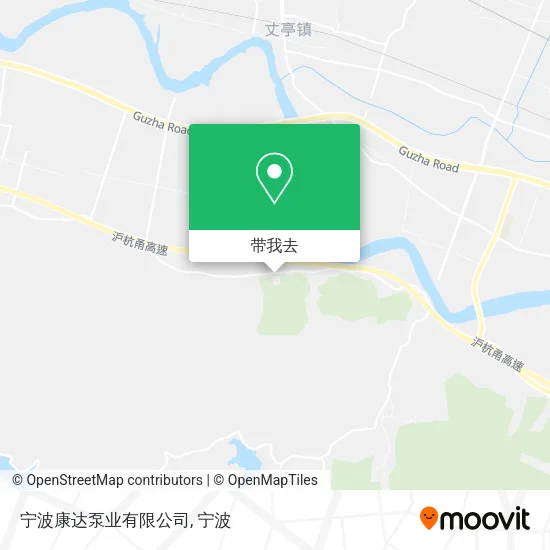 宁波康达泵业有限公司地图