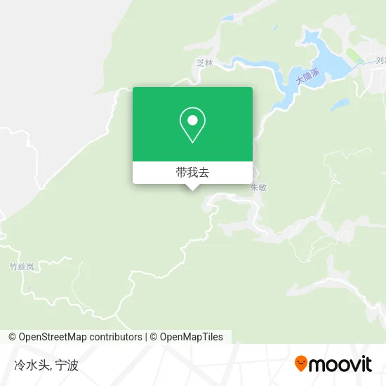 冷水头地图