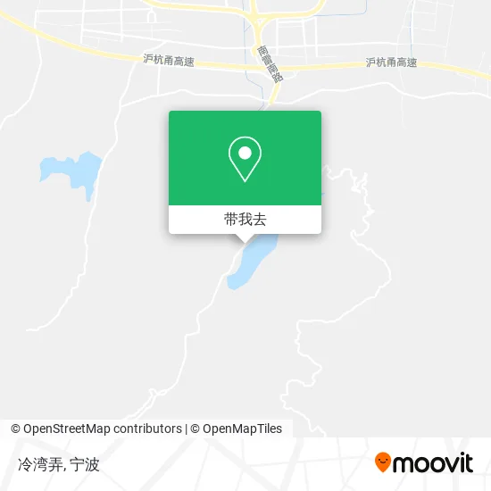 冷湾弄地图